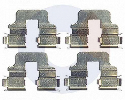 CARRAB BRAKE PARTS 2319 -  Комплектующие, колодки дискового тормоза